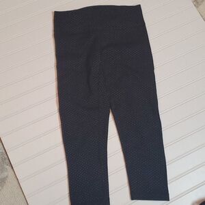 Zella workout capris xs polkadot black